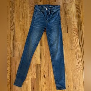 American Eagle next level stretch hi rise jegging size 0